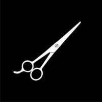 Scissors Silhouette for Pictogram, Art Illustration, Website, Apps, Logo Type or Graphic Design Element. Vector Illustration