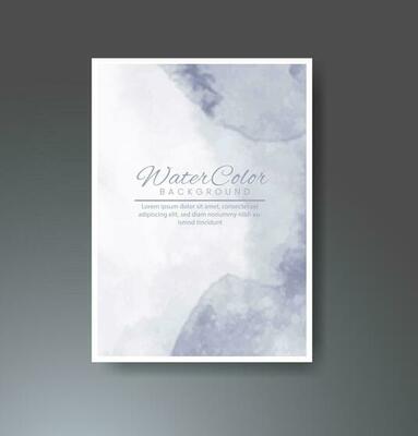 Cards with watercolor background. Design for your cover, date, postcard, banner, logo.
