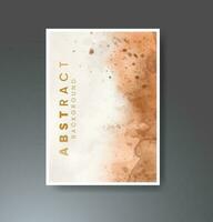 Cards with watercolor background. Design for your cover, date, postcard, banner, logo. vector