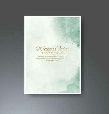 Cards with watercolor background. Design for your cover, date, postcard, banner, logo.