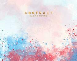 Abstract splashed watercolor background. Design for your cover, date, postcard, banner, logo. vector