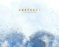 Abstract splashed watercolor background. Design for your cover, date, postcard, banner, logo. vector