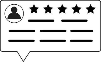 User review online icon. Customer feedback sign. Customer feedback review experience rating symbol. flat style. vector