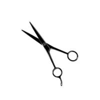 Scissors Silhouette for Pictogram, Art Illustration, Website, Apps, Logo Type or Graphic Design Element. Vector Illustration