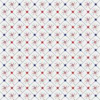 4th of July seamless pattern with fireworks Vector Illustration, Happy Independence Day Background, Seamless Pattern