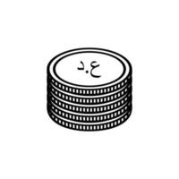 Iraq Currency Symbol, Iraqi Dinar icon, IQD Sign. Vector Illustration