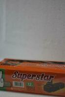 Magelang,Indoneia.25,05,2023-chocolate-coated wafers in individual packs. photo