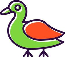 Duck Vector Icon Design