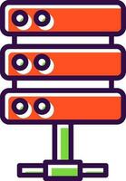 Server Vector Icon Design