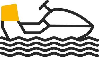 Snowmobile Vector Icon Design