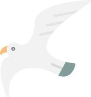Seagull Vector Icon Design