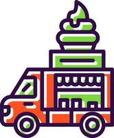 Food truck Vector Icon Design