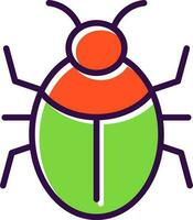 Bug Vector Icon Design