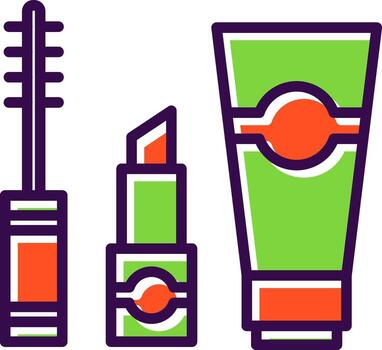 diseño de icono de vector de maquillaje