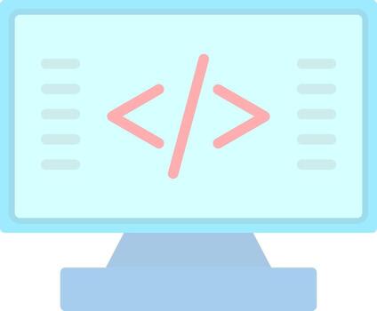 codificación vector icono diseño