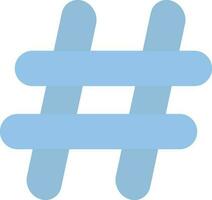 Hash tag Vector Icon Design
