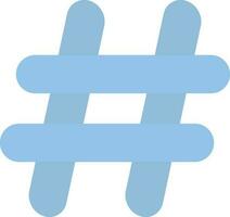 Hash tag Vector Icon Design