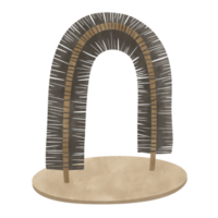 Cat Massage Arch Brush png