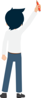 salario hombre negocio aislado persona personas dibujos animados personaje plano ilustración png