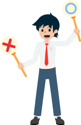 Salary Man Business Isolated Person People Cartoon Character Flat  illustration Png 25347369 PNG