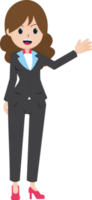 Salary Man Business Isolated Person People Cartoon Character Flat illustration Png