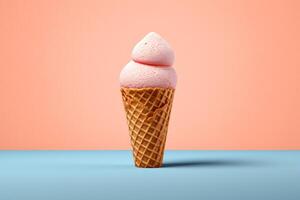 stock photo of ice cream with cone food photography