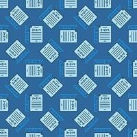 Math Sheet of Paper with Triangle vector colored seamless pattern