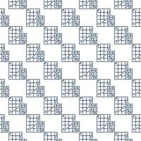 Calculator and Paper vector Math Education linear seamless pattern