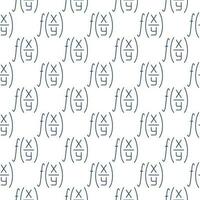 Math Function vector concept line minimal seamless pattern