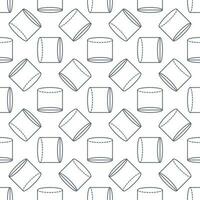 Cylinder vector elementary geometry line simple seamless pattern