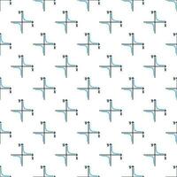 Mathematics Graph vector concept colored modern seamless pattern