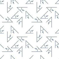 45 Degree Angle vector Mathematics Corner concept line seamless pattern