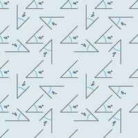 45 la licenciatura ángulo vector matemáticas de colores sin costura modelo