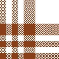 Plaid Pattern Seamless. Scottish Plaid, Template for Design Ornament. Seamless Fabric Texture. vector