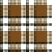 Scottish Tartan Plaid Seamless Pattern, Classic Scottish Tartan Design. Traditional Scottish Woven Fabric. Lumberjack Shirt Flannel Textile. Pattern Tile Swatch Included. vector