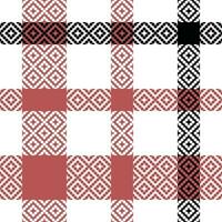 Tartan Plaid Seamless Pattern. Classic Scottish Tartan Design. Template for Design Ornament. Seamless Fabric Texture. Vector Illustration