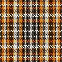 Tartan Plaid Pattern Seamless. Classic Scottish Tartan Design. Template for Design Ornament. Seamless Fabric Texture. Vector Illustration