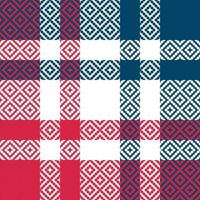 Scottish Tartan Pattern. Checker Pattern Traditional Scottish Woven Fabric. Lumberjack Shirt Flannel Textile. Pattern Tile Swatch Included. vector