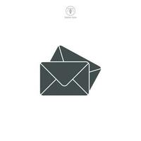 A vector illustration of a mail icon, symbolizing communication, messages, or correspondence. Ideal for web interfaces, email platforms, and digital communication