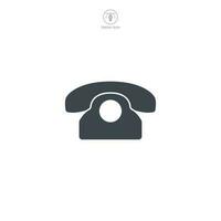 Phone icon. A sleek and recognizable vector illustration of a phone, symbolizing communication, calls, and mobile devices.