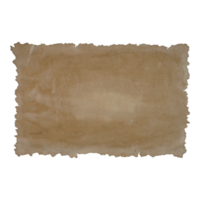 vorm gescheurd bruin oud papier uitknippen png