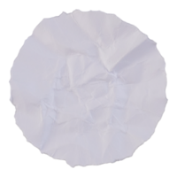 hecho a mano rasgado papel circulo png