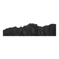 Ripped Black Paper Cutout Corner png