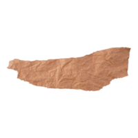 Ornamnet Ripped Crumpled Brown Paper png