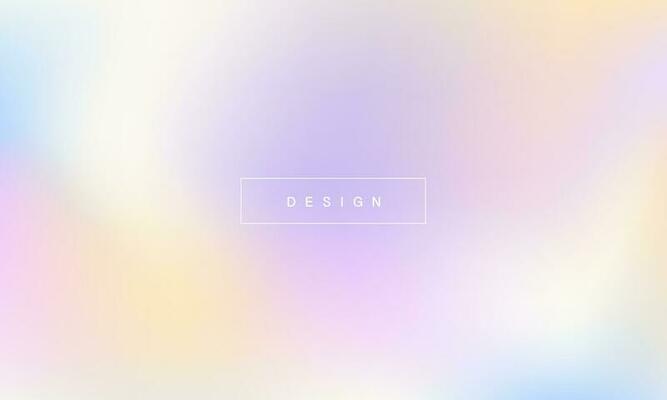Holographic gradient pastel modern rainbow background. yellow, pink , green, purple, orange, blue colors for deign concepts, wallpapers, web, presentations and prints. vector design.