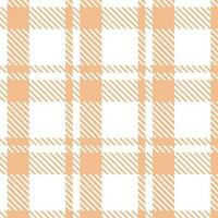 Tartan Plaid Vector Seamless Pattern. Checker Pattern. Seamless Tartan Illustration Vector Set for Scarf, Blanket, Other Modern Spring Summer Autumn Winter Holiday Fabric Print.