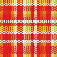 Tartan Plaid Seamless Pattern. Abstract Check Plaid Pattern. Template for Design Ornament. Seamless Fabric Texture. Vector Illustration