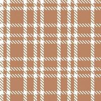 Tartan Plaid Vector Seamless Pattern. Gingham Patterns. for Scarf, Dress, Skirt, Other Modern Spring Autumn Winter Fashion Textile Design.