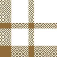Scottish Tartan Plaid Seamless Pattern, Traditional Scottish Checkered Background. Traditional Scottish Woven Fabric. Lumberjack Shirt Flannel Textile. Pattern Tile Swatch Included. vector