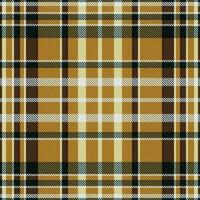 Tartan Pattern Seamless. Traditional Scottish Checkered Background. Traditional Scottish Woven Fabric. Lumberjack Shirt Flannel Textile. Pattern Tile Swatch Included. vector